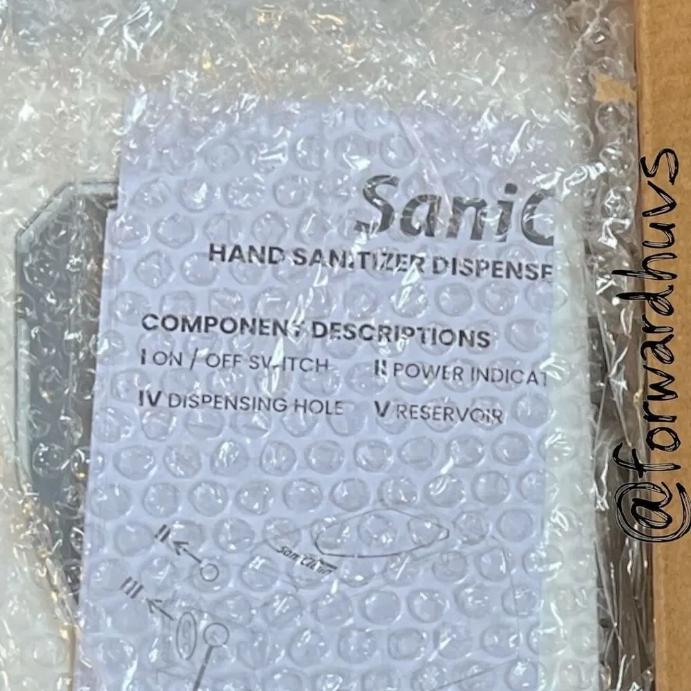 Simoniz SaniClean Automatic Hand Sanitizer Dispenser – Touch-Free